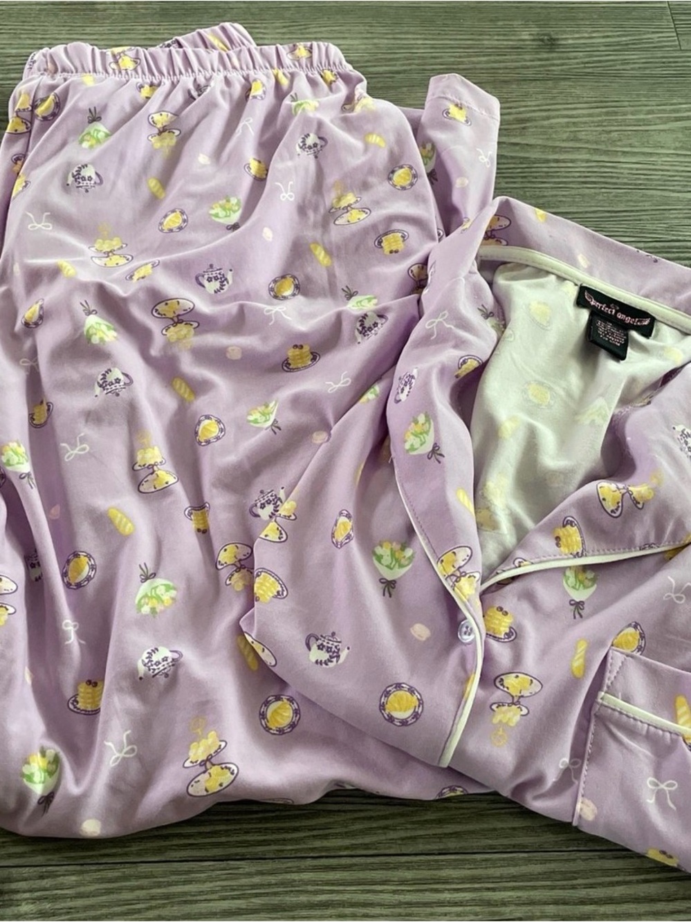 torrid Lavender Purple Floral Print Pajama Set